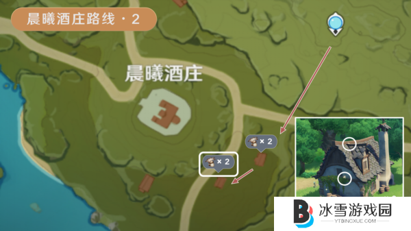 原神慕风蘑菇分布图采集路线20