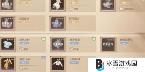 无限暖暖四大天王通关配置是什么