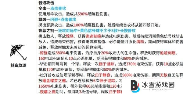 战双帕弥什莉莉丝谬影技能是什么